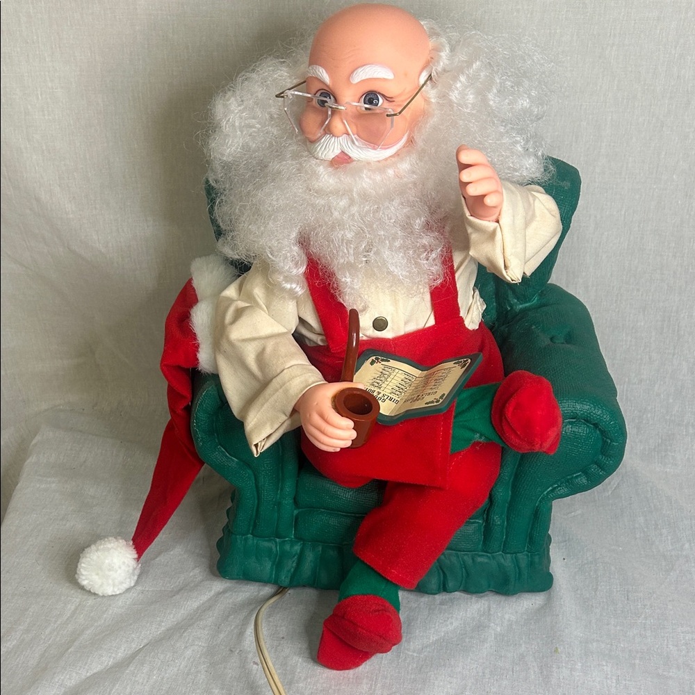 Vintage Animated Santa Claus Collectible Figure Eaton’s Christmas Decor